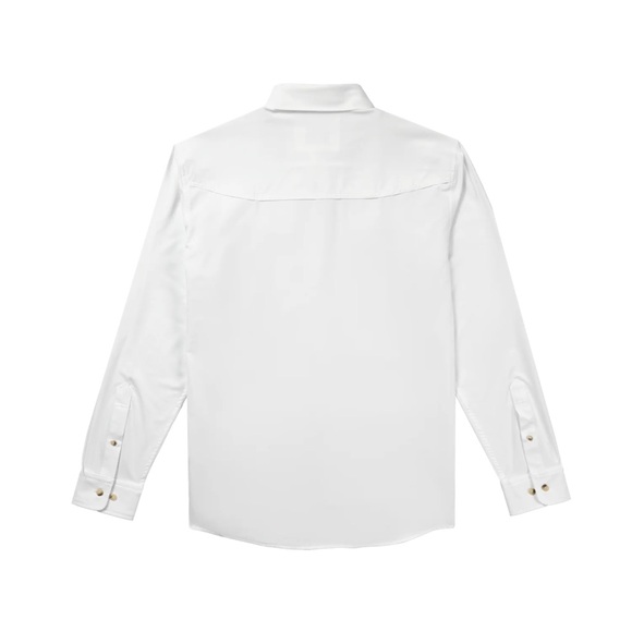 Poncho Men's Size L Long Sleeve White The Iceman Regular Fit Outdoor Fishing - Picture 3 of 11